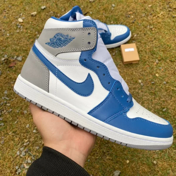 AJ 1 Retro High OG True Blue - SneakPulse